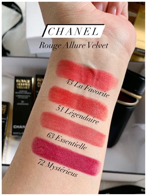 Chanel lipstick rouge allure velvet